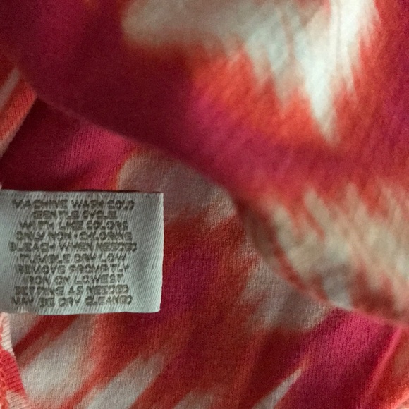 Chico’s Colorful Peasant Style Blouse Top size 1 - Picture 9 of 9